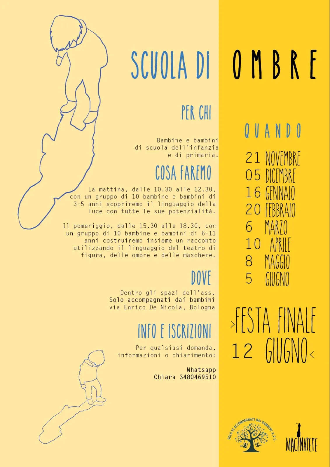 Locandina: SCUOLA DI OMBRE